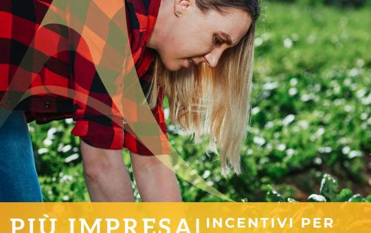 Più Impresa Ismea. Incentivi imprenditori agricoli donne e giovani